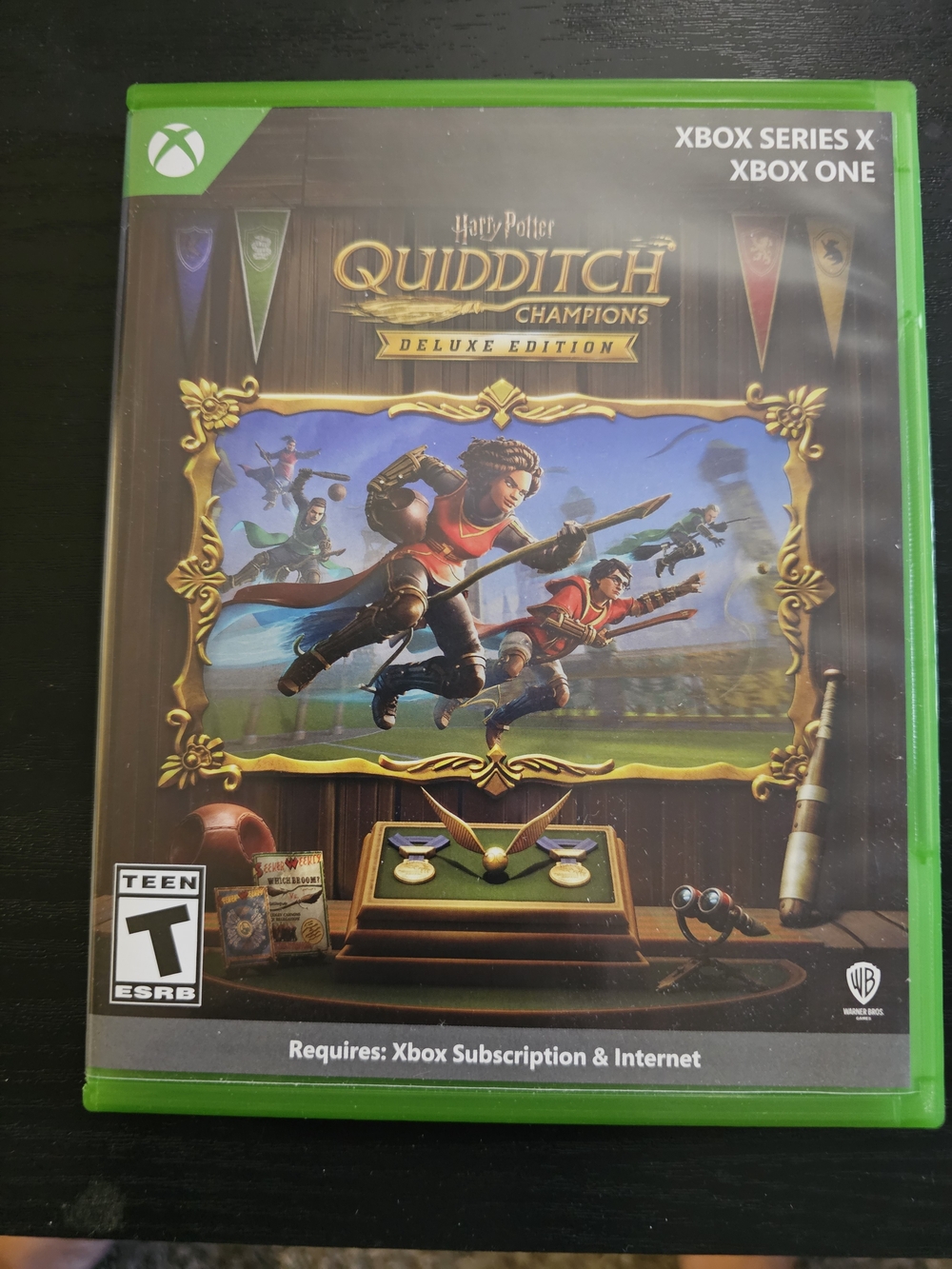 Microsoft Xbox Harry Potter Quidditch Champions Deluxe Edition - Green Case